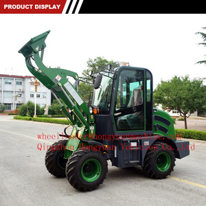 Envío gratis cargador frontal 4x4 mini cargador 800KG 0.8ton Mini ZL08F pequeño cargador de ruedas - Product Image 4