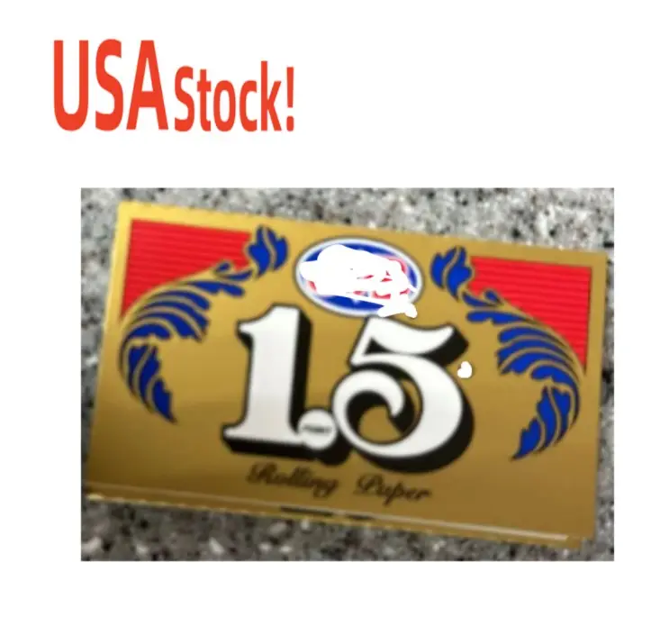 USA stock!!! custom pre rolled cones raw material cones rolling paper size