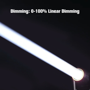 Joyfirst <strong>Beam</strong> 8R 250W Sharpy Super Bulb <strong>Beam</strong> Spot DJ Disco Light <strong>Moving</strong> <strong>Head</strong> Sharpy Stage Light With LED Ring Strip - Product Image 6
