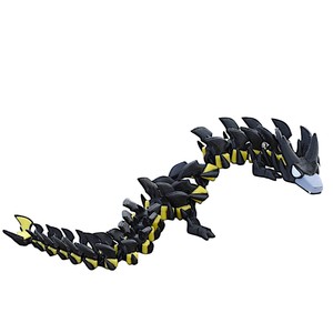 Vashine 3D In Đầy Màu Sắc PLA Doanh Di Chuyển Rồng Đồ Chơi Linh Hoạt Pha Lê Động Vật 3D Hành Động Hình Bát Rồng Đồ Chơi Trang Trí - Product Image 4