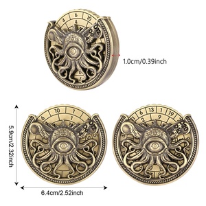 LM Dungeons and Dragons ลูกเต๋า Fidget didget DND แบบหมุนได้สำหรับเกมสวมบทบาท - Product Image 2