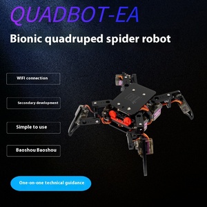 WiFi Capable DIY Quadruped Bionic Spider Robot Kit STEM-Programmierung für Jugendliche montiert Arduino Maker Education