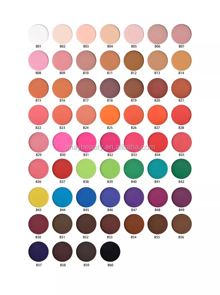 Ombre à paupières couleurs mates