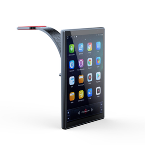 Fuallwin Mirror CarPlay pantalla coche estéreo navegación reproductor Multimedia 8 pulgadas pantalla de reproducción de coche para Apple CarPlay y Android Auto