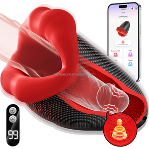 4 in 1 APP Remote Control Vibrating Oral Sex Machine for <strong>Men</strong> Enhanced Sensation Sex <strong>Toy</strong> - Product Image 1