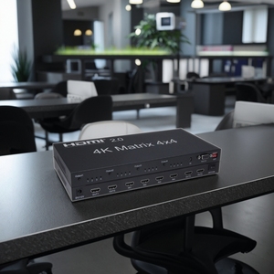 DTECH DT-7030 18Gbps 4K @ 60Hz 4x4矩阵高清多媒体视频切换器2.0版，带红外RS232 - Product Image 3