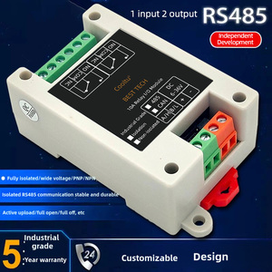 10A Relay 2 Output <strong>Module</strong> Switch <strong>Digital</strong> <strong>Input</strong> RS485 CAN Communication IO Expansion Control Board ModbusRTU