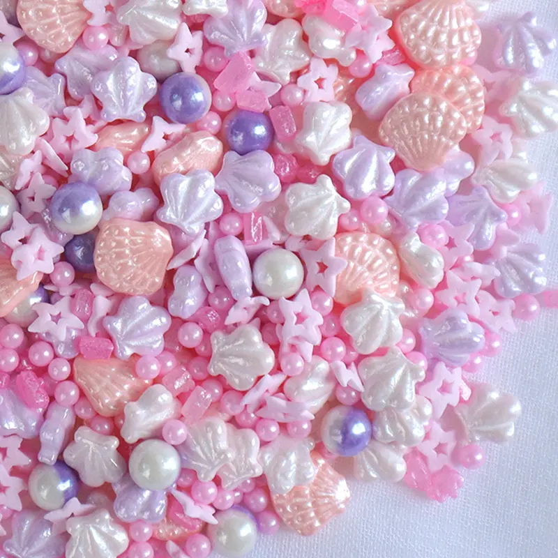 New party supplies bakery decoration ingredients sugar beads jimmies sprinkles mixed edible pearl birthday decoration sprinkles