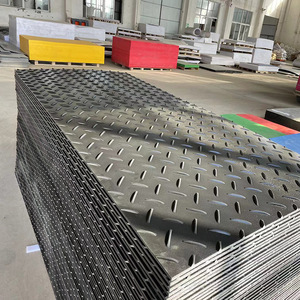 Birbirine döşeme çim 100% <span class=keywords><strong>hdpe</strong></span> 4*<span class=keywords><strong>8</strong></span> ft plastik erişim yol ağır çalışan parça Bog zemin koruma parça mat kapakları