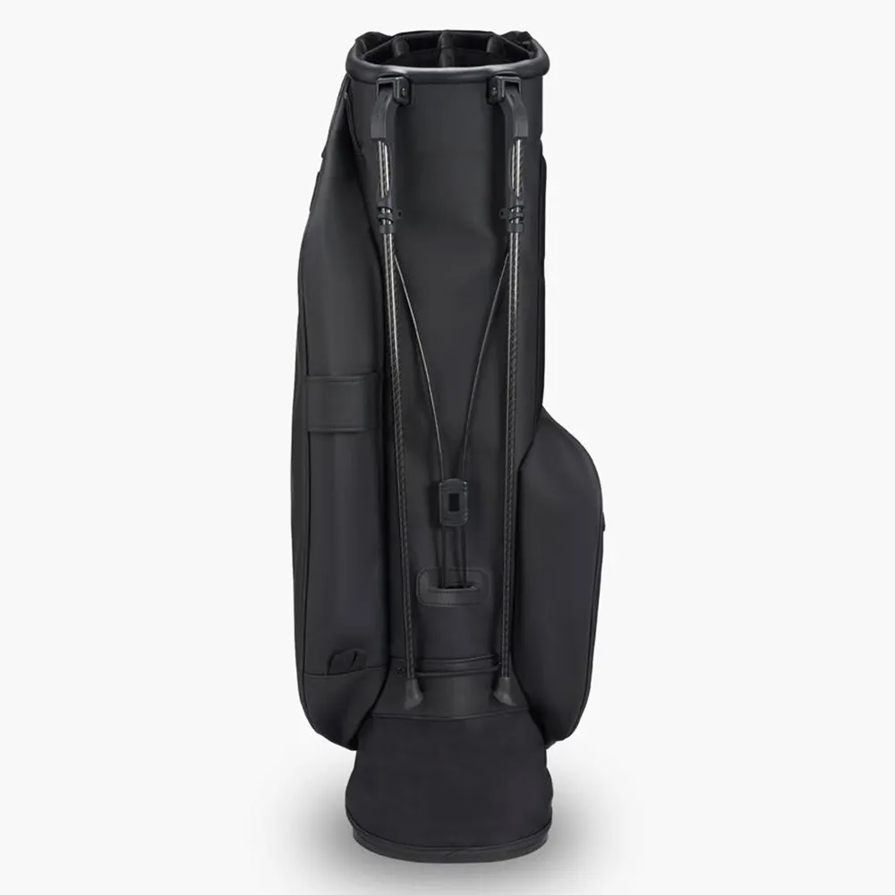 OEM logo personalizzato stampa ricamo sacche da golf nero materiale opaco impermeabile borse da golf per uomo e donna