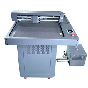 FC-7050PRO Intelligent Fast Speed Digital Flatbed <strong>Cutters</strong> Dual Heads Cutting and Creasing With CCD Camera Position - Product Image 1