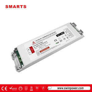 80W 100W 120W Salida 12Vac 24V Entrada 200-240Vac Fuente de alimentación LED CCT Triac 5 en 1 PWM Controlador LED regulable