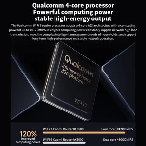 เราเตอร์ Wi-Fi 7 2.5g Mi quad-core ของแท้ BE6500เครื่องเร่งเกม IPTV OFDMA เครื่องขยายสัญญาณสำหรับ Xiaomi SMART - Product Image 3