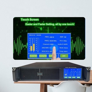 YXHT-2 kitleri: 1KW FM verici + RDS kodlayıcı toplam iki 1000 watt Stereo yayın ekipmanları - Product Image 6