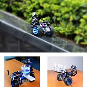 Custom 2-Wheel Self-Balancing Robot car kI T, WiFi Smart Robot car wI Th 2-DOF Hd Camera APP PC <strong>Remote</strong> <strong>Control</strong>