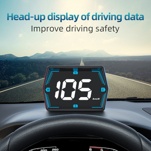HD GPS Head-up Display G20 Big Font Digital Speedometer for All Cars <strong>MPH</strong> <strong>Km</strong>/h Universal Heads up Display with Bracket - Product Image 3