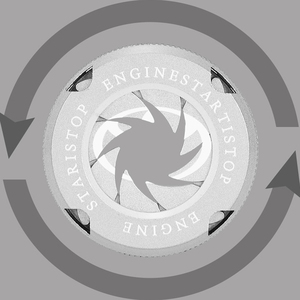 Logo personalizzato in lega auto marca interruttore di accensione tappi di protezione del motore Start Stop coperchio del pulsante per accessori di decorazione d'interni - Product Image 4
