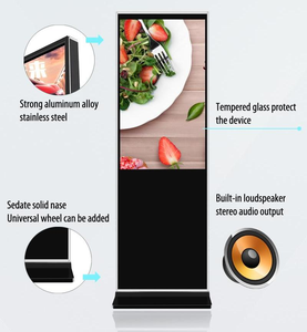 Veto 43 49 55 inch Android LCD quảng cáo biển trong nhà sàn dọc thường vụ màn hình cảm ứng kiốt cho khách sạn - Product Image 6