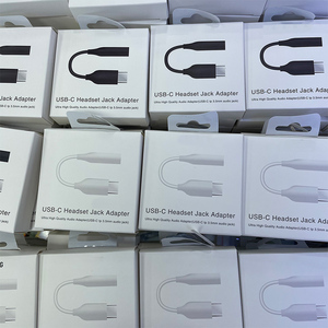 Yüksek kalite USB C için 3.5mm kulaklık jak adaptörü için Note10 ve Note10 + siyah/beyaz - Product Image 6