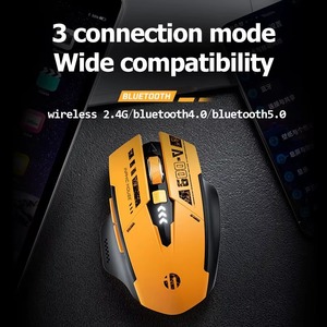 INPHIC A9 Wireless Bluetooth Silent <strong>Mouse</strong> <strong>of</strong> Five-level <strong>DPI</strong> Adjustable Dual-mode <strong>Mouse</strong> Suitable for a Variety <strong>of</strong> Computers - Product Image 3