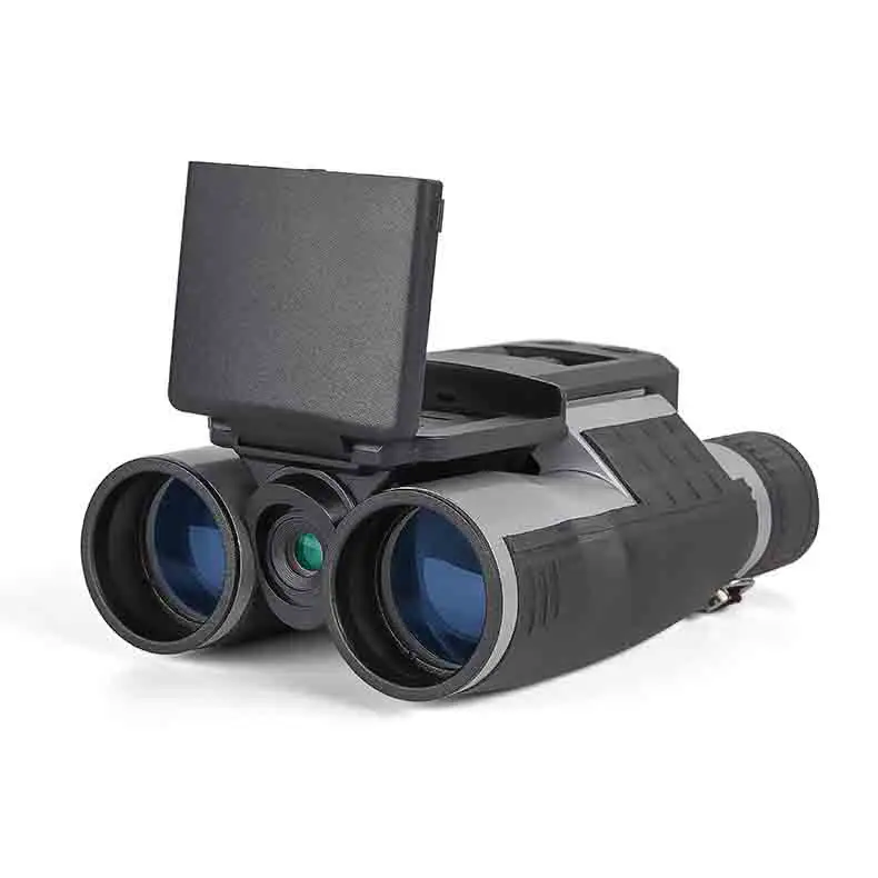 Biquíni direto de fábrica 1080p 12x32 cmos câmera digital binocular, observação de pássaro, binóculos com câmera e vídeo