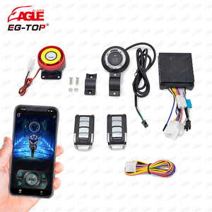Alarma de motocicleta universal PKE, botón pulsador de un clic, arranque remoto del motor, aplicación de teléfono inteligente, control BT, sistema de alarma de motocicleta - Product Image 1