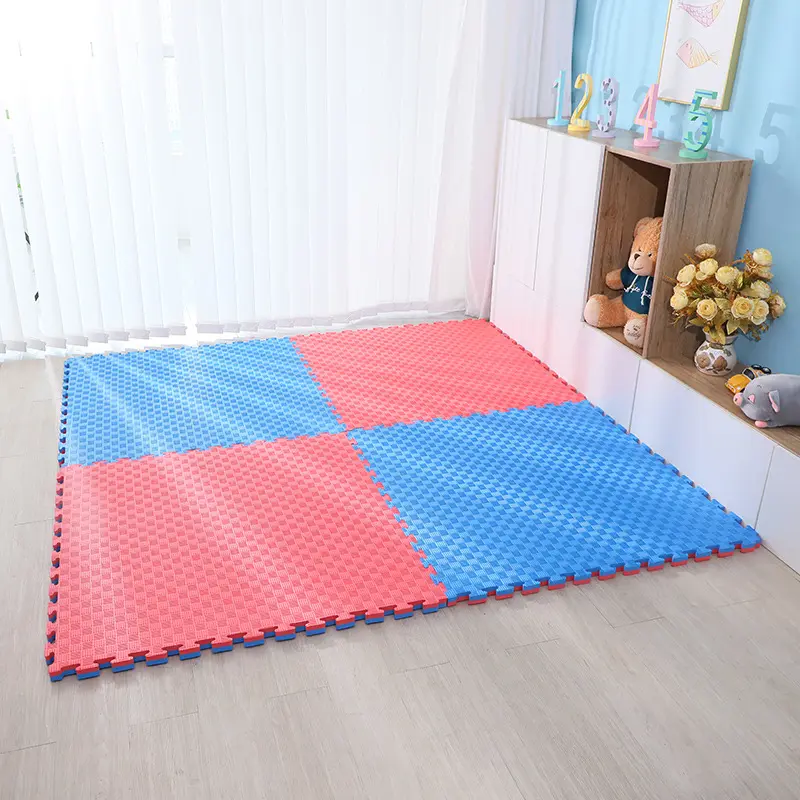 Anti-Slip Oefening Eva Foam Puzzel Judo Matten Colchoneta De Gym Tapis Bescherming Salle De Sport Voor Home Gym, Fitnessapparatuur