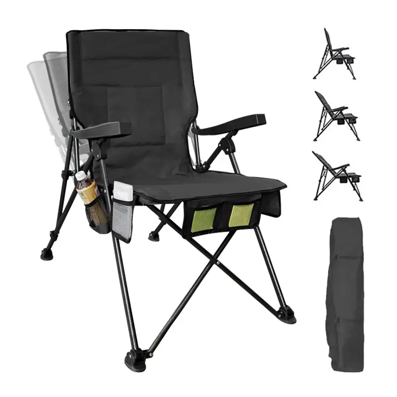 Vente en gros, chaise pliable, réglable, détente, plage, Camping, pêche, pelouse, pour l'extérieur