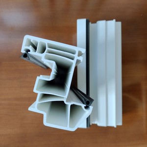 โปรไฟล์ PVC/upvc ที่มีประสิทธิภาพสำหรับกรอบหน้าต่างและประตูพลาสติกอัดแน่นทนต่อสภาพอากาศสูง - Product Image 3