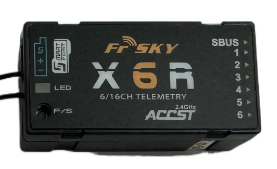 FrSky X6R 4チャンネルスマートポートRCレシーバー送信機ドローン用耐久性のある金属とプラスチック材料 - Product Image 2