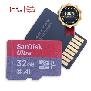การ์ดหน่วยความจำ Sandisk ของแท้ U1 A1 128GB 100เมกะไบต์/วินาทีไมโคร SD การ์ด32GB คลาส10 SDXC 64GB อัลตร้า SDHC 16GB เมมโมรี่การ์ด TF UHS-I - Product Image 1