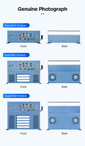 Automatización Modular Expandible Mini Pc Industrial Ethercat Hot Swappable Intel 2 Lan Fanless Barebone System Computadora Integrada