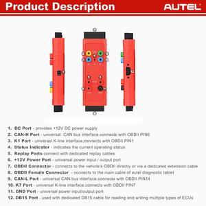 Autel 2023 più recente G-BOX2 accessorio strumento di chiave adattatore di programmazione per Mercedes-Benz/per BMW scrittura modalità di avvio metodo da banco - Product Image 5