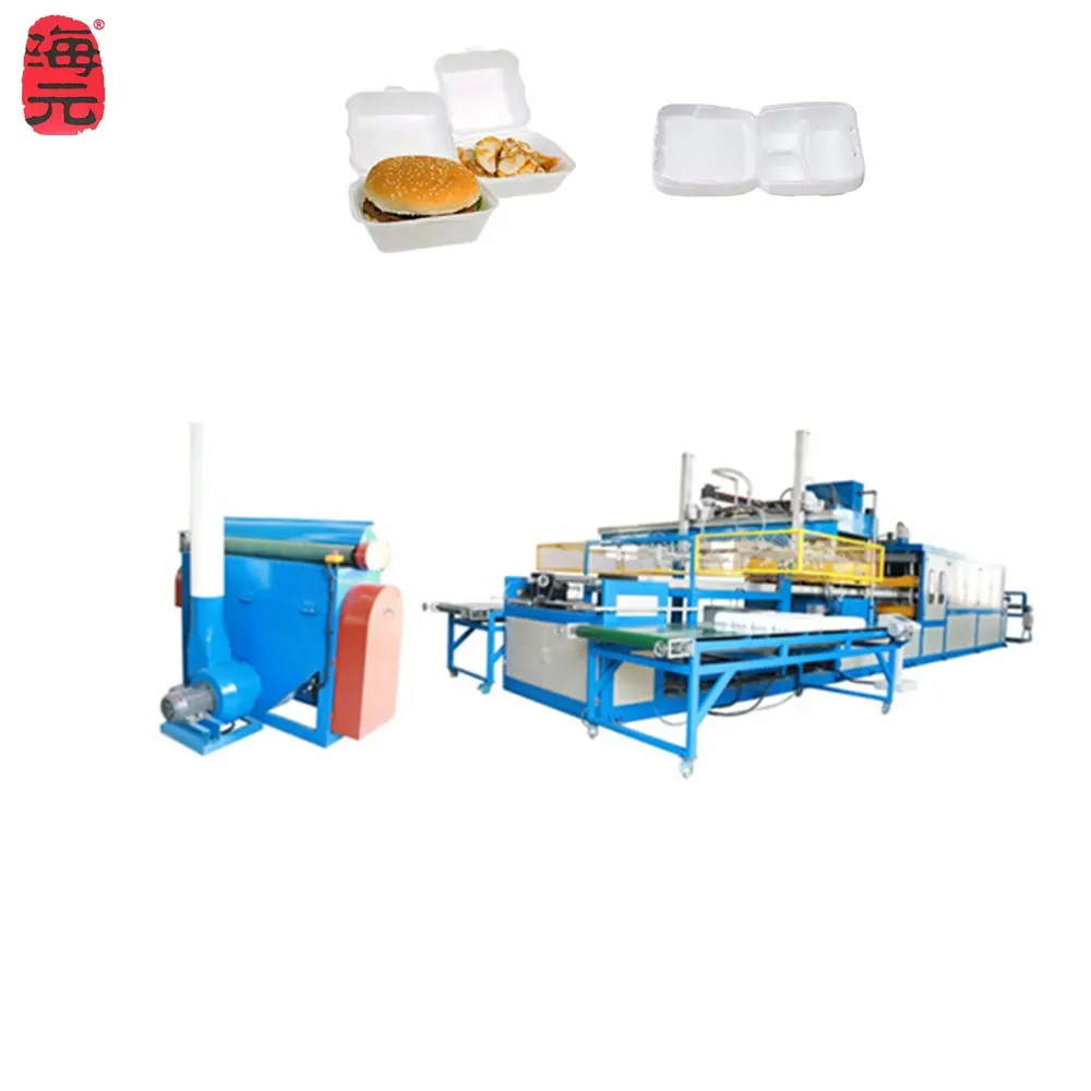 Environment friendly XPE EPS PS foam food plate machine to make disposable plates