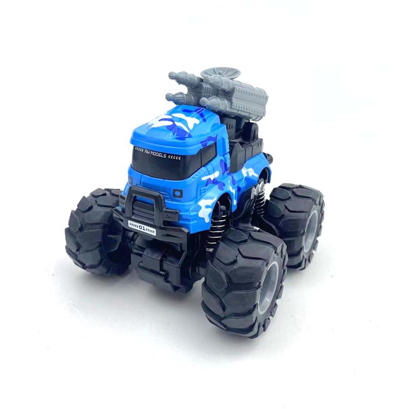 Véhicule de cascade Bigfoot - Véhicule de missile de défense aérienne bleu