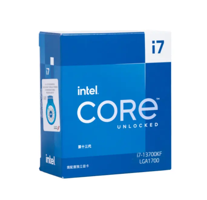 Hot Selling Intel Core i7 13700KF CPU 24-Core Gaming Desktop Computer New Intel Processor System Memory DDR4 LGA 1700 Socket