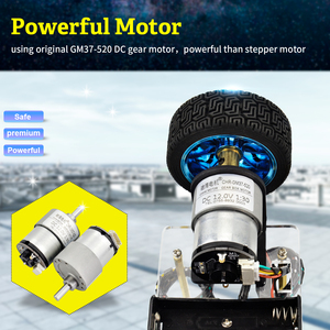 Beste Qualität APP Control BT Modul Selbst ausgleichendes Roboterauto-Kit für Arduino