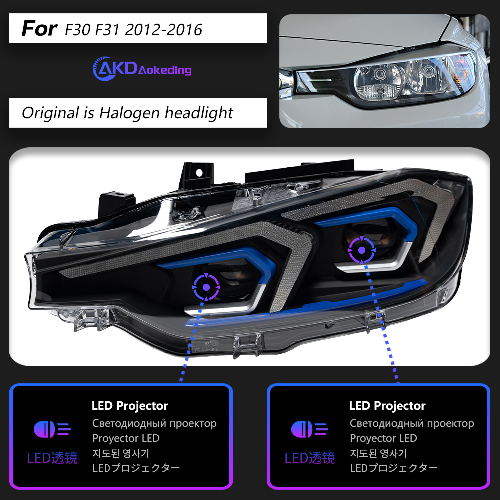 Pour l'halogène original