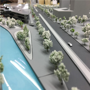 Modelo en miniatura de paisaje 3D, prototipo de construcción, personalizado, CNC - Product Image 3