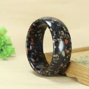 Fabrika yeni güzel doğal kristal bilezik genişledi erik yeşim şifa desen topu ile tema aşk tarzı göktaşı bilezik - Product Image 4
