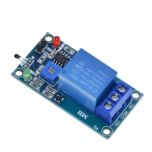 5V/12V Thermal Sensor Module 1 Channel Relay Module Combo Module Thermistor <strong>Temperature</strong> Sensor Module