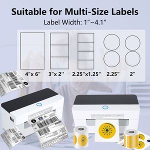 XP-D463B BT USB Shipping Label <strong>Printer</strong> Address Thermal Label <strong>Printer</strong> 4X6 Barcode <strong>Printer</strong> High Speed Label Maker - Product Image 3