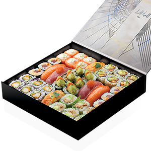 ซูชิ Takeaway กล่องกระดาษแข็งกล่องบรรจุภัณฑ์ซูชิพรีเมี่ยม - Product Image 3