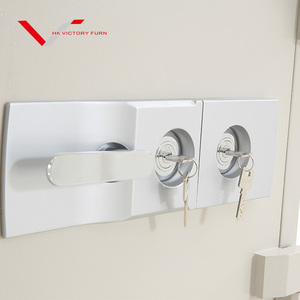Sistema de desbloqueo de código y llaves, caja de seguridad de metal para efectivo, contraseña digital electrónica, caja de seguridad pequeña