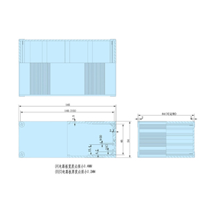 Anodized Aluminum Extrusion Enclosure Metal Electronics Instrument Enclosure Junction <strong>Box</strong> - Product Image 5