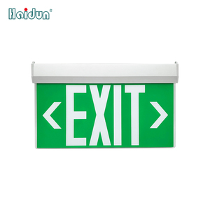 2 Wát lửa an toàn màu xanh lá cây <span class=keywords><strong>Exit</strong></span> Đăng tấm <span class=keywords><strong>LED</strong></span> khẩn cấp <span class=keywords><strong>Exit</strong></span> tín hiệu ánh sáng <span class=keywords><strong>Exit</strong></span> signage - Product Image 1