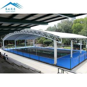2025 thiết kế mới sân vận động Lều mái vải pvdf PTFE etfe độ bền kéo màng tán cấu trúc - Product Image 3