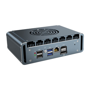 S-Xin Industrial NUC มินิชิ้นเคสโลหะสำหรับ i5 1185G7 i3 i7สอง DDR4 NVMe HD DP 4K Display 6 LAN เคสโลหะคอมพิวเตอร์ตั้งโต๊ะขนาดเล็ก - Product Image 4