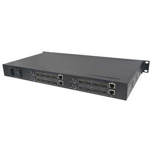 1U ติดตั้งแร็ค16ช่อง4K RTMP HDMI HEVC H.265 Iptv Hd ถ่ายทอดสดสตรีมมิ่งฮาร์ดแวร์เข้ารหัสวิดีโอ - Product Image 4