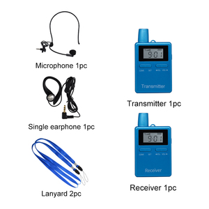 RC2406 a senso unico 80 CH fabbrica direttamente garanzia di qualità formazione educativa sistema di guida turistica Wireless per l'insegnamento/formazione - Product Image 5